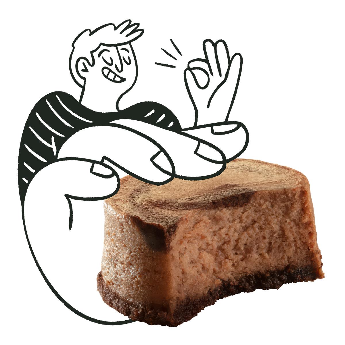 Mini Cheesecakes Vector MINI CHEESECAKES