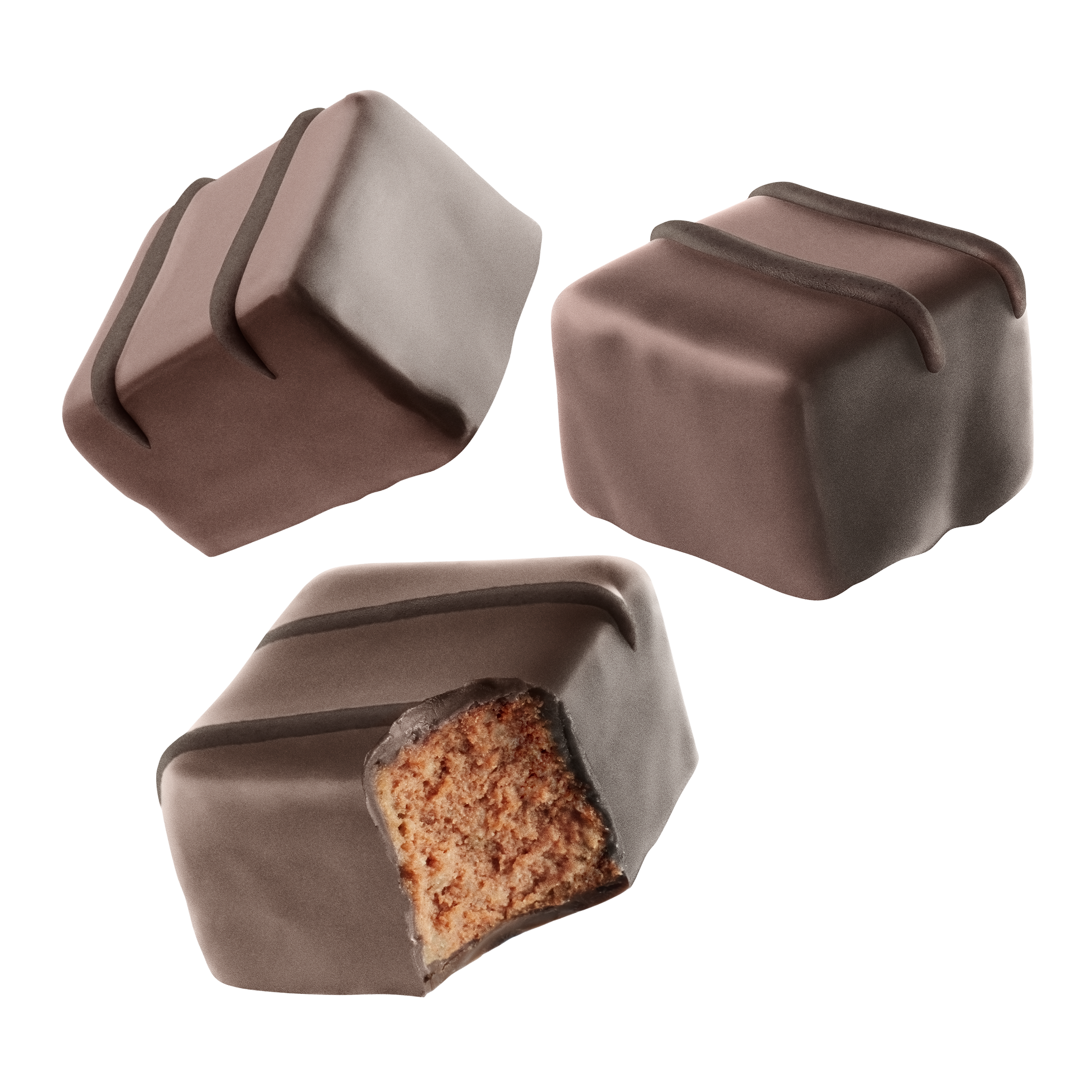 CHOCOLATE DIPPED CHEESECAKE BITES